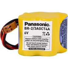 Evvano Panasonic BR-2/3AGCT4A 6V Lithium Pil