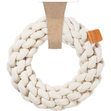 Braventa Collection M-Pets Whıte Rıng 18CM Örgü Halka Oyuncak