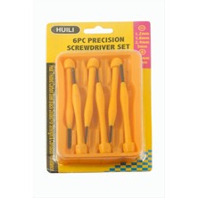 Bijuteri Net 6 Adet Tornavida Telefon Saat Takımı