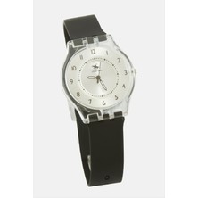 Bijuteri Net Silikon Kayışlı Bay Bayan Kol Saati