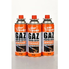 Evvano Remtas Vmf Eurogaz Kamp Ocak Gazı Valfli Kartuş 227GR - 3 Adet