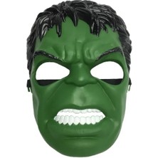 Evvano Yeşil Renk Süper Kahraman Dev Adam Hulk Maskesi