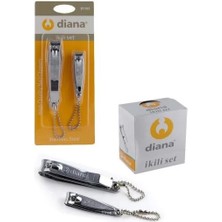 Evvano Diana Tırnak Makası Seti 2 Li