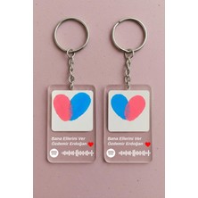 Bijuteri Net Sevgili Parmak Izli Anahtarlık Yapma Seti