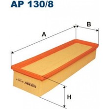 Filtron Matrixzn Hava Filtresi Citroën Berlingo Ii C2 C3 C3 Ii Peugeot 1007 207 Partner Ii