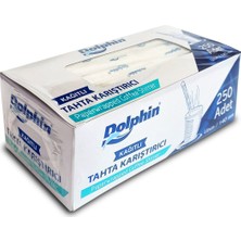 Dolphin Kağıtlı Tahta Karıştırıcı 14CM 250LI