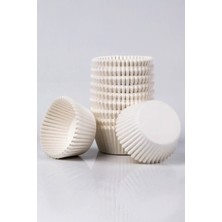 Dolphin Muffin Kağıt Kek Kapsülü Ince Beyaz 100LÜ Paket