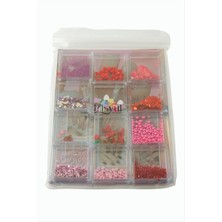 Bijuteri Net 12'li Lüks Süsleme Taşı