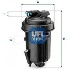 Ufi Matrixzn Yakit Filtresi Opel Antara 2.0 Cdti-Chevrolet Captiva -Epica-Lacetti-Nubira 2.0d 07 Oe