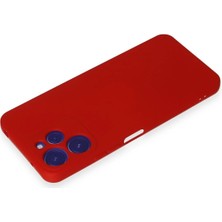 Azrlya Newface Xiaomi Redmi 12 Kılıf Nano Içi Kadife Silikon - Kırmızı