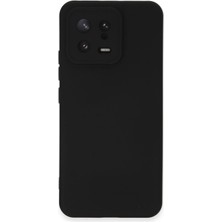 Butik Mey Ithalat®  Xiaomi Mi 13 Kılıf Nano Içi Kadife Silikon - Siyah