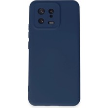 Butik Mey Ithalat®  Xiaomi Mi 13 Kılıf Nano Içi Kadife Silikon - Lacivert