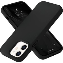 Butik Mey Ithalat®  iPhone 12 Kılıf Nano Içi Kadife Silikon- Siyah