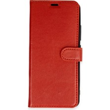 Butik Mey Ithalat®  Tecno Spark Go 2024 Kılıf Trend S Plus Kapaklı Kılıf - Kırmızı