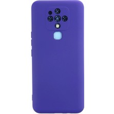 Butik Mey Ithalat®  Tecno Camon 16 Kılıf Nano Içi Kadife Silikon - Mor