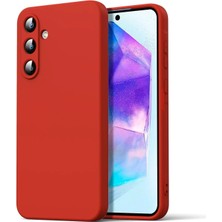 Butik Mey Ithalat®  Samsung Galaxy A16 5g Kılıf Nano Içi Kadife Silikon - Kırmızı