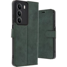 Butik Mey Ithalat®  Realme C75 4g Trend S Plus Kapaklı Kılıf - Koyu Yeşil