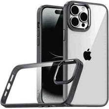 Butik Mey Ithalat®  Apple iPhone 15 Pro Max  Lensli Silikon - Siyah