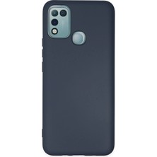 Butik Mey Ithalat®  Infinix Hot 10 Play Kılıf Nano Içi Kadife Silikon - Lacivert