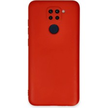 Butik Mey Ithalat®  Xiaomi Redmi Note 9 Kılıf Nano Içi Kadife Silikon - Kırmızı