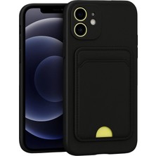 Butik Mey Ithalat®  iPhone 11 Kılıf Kelvin Kartvizitli Silikon - Siyah