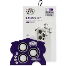 Butik Mey Ithalat®  iPhone 16 Pro Max Bilvis Titan Kamera Lens - Titan Gri