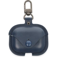 Butik Mey Ithalat®  Airpods 3 (3.nesil) Çanta Deri Kılıf - Lacivert