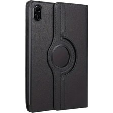 Butik Mey Ithalat®  Huawei Honor Pad 10 12.1 Kılıf 360 Tablet Deri Kılıf - Siyah