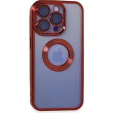 Butik Mey Ithalat®  iPhone 15 Pro Kılıf Slot Silikon - Kırmızı