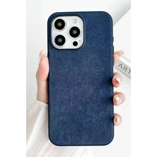 Butik Mey Ithalat®  iPhone 15 Pro Max Kılıf Karen Magsafe Kapak - Lacivert