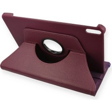 Butik Mey Ithalat®  Huawei Matepad Pro 10.8 Kılıf 360 Tablet Deri Kılıf - Mürdüm