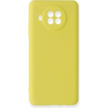 Butik Mey Ithalat®  Xiaomi Mi 10T Lite Kılıf Nano Içi Kadife Silikon - Sarı
