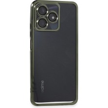 Butik Mey Ithalat®  Realme C53 Kılıf  Lensli Silikon - Yeşil