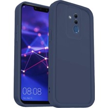 Butik Mey Ithalat®  Huawei Mate 20 Lite Kılıf Viera Silikon - Lacivert