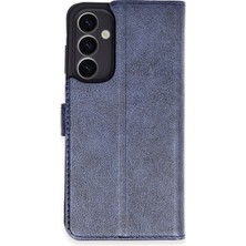Butik Mey Ithalat®  Samsung Galaxy A25 5g Kılıf Trend S Plus Kapaklı Kılıf - Lacivert