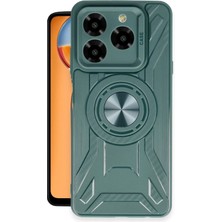 Butik Mey Ithalat®  General Mobile Era 30 Kılıf Lincoln Silikon - Koyu Yeşil