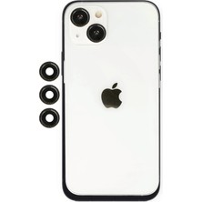 Butik Mey Ithalat®  iPhone 14 Shine Kamera Lens - Siyah