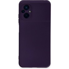 Butik Mey Ithalat®  Xiaomi Poco M5 Kılıf Nano Içi Kadife Silikon - Mor
