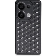Butik Mey Ithalat®  Xiaomi Redmi Note 13 Pro 5g Kılıf Petek Silikon Kapak - Siyah