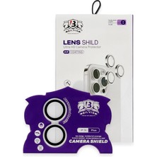 Butik Mey Ithalat®  iPhone 16 Bilvis Titan Kamera Lens - Gümüş