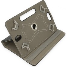 Aylina Mey Ithalat®  Universal 7 Kılıf 360 Tablet Deri Kılıf - Siyah