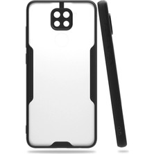 Aylina Mey Ithalat®  Xiaomi Redmi Note 9 Kılıf Platin Silikon - Siyah