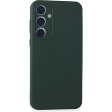 Aylina Mey Ithalat®  Samsung Galaxy A35 5g Kılıf First Silikon - Koyu Yeşil