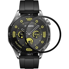 Aylina Mey Ithalat®  Huawei Gt4 46MM 22MM Polymer Nano Ekran Koruyucu - Şeffaf