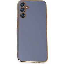 Butik Mey Ithalat®  Samsung Galaxy M14 5g Kılıf Volet Silikon - Mavi