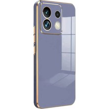 Aylina Mey Ithalat®  Xiaomi Redmi Note 13 5g Kılıf Volet Silikon - Mavi