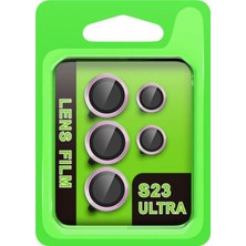 Butik Mey Ithalat®  Samsung Galaxy S23 Ultra Raze Metal Kamera Lens - Lila