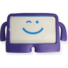 Aylina Mey Ithalat®  iPad 4 9.7 Kılıf Karakter Tablet Silikon - Mor
