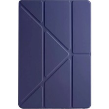 Butik Mey Ithalat®  Huawei Matepad Pro 12.2 2025 Kalemlikli Mars Tablet Kılıfı - Lacivert