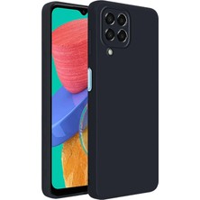 Aylina Mey Ithalat®  Samsung Galaxy M33 Kılıf First Silikon - Siyah